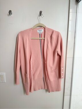 Thom Browne Pink Cotton Knit Cardigan | Made in Japan | Like New
